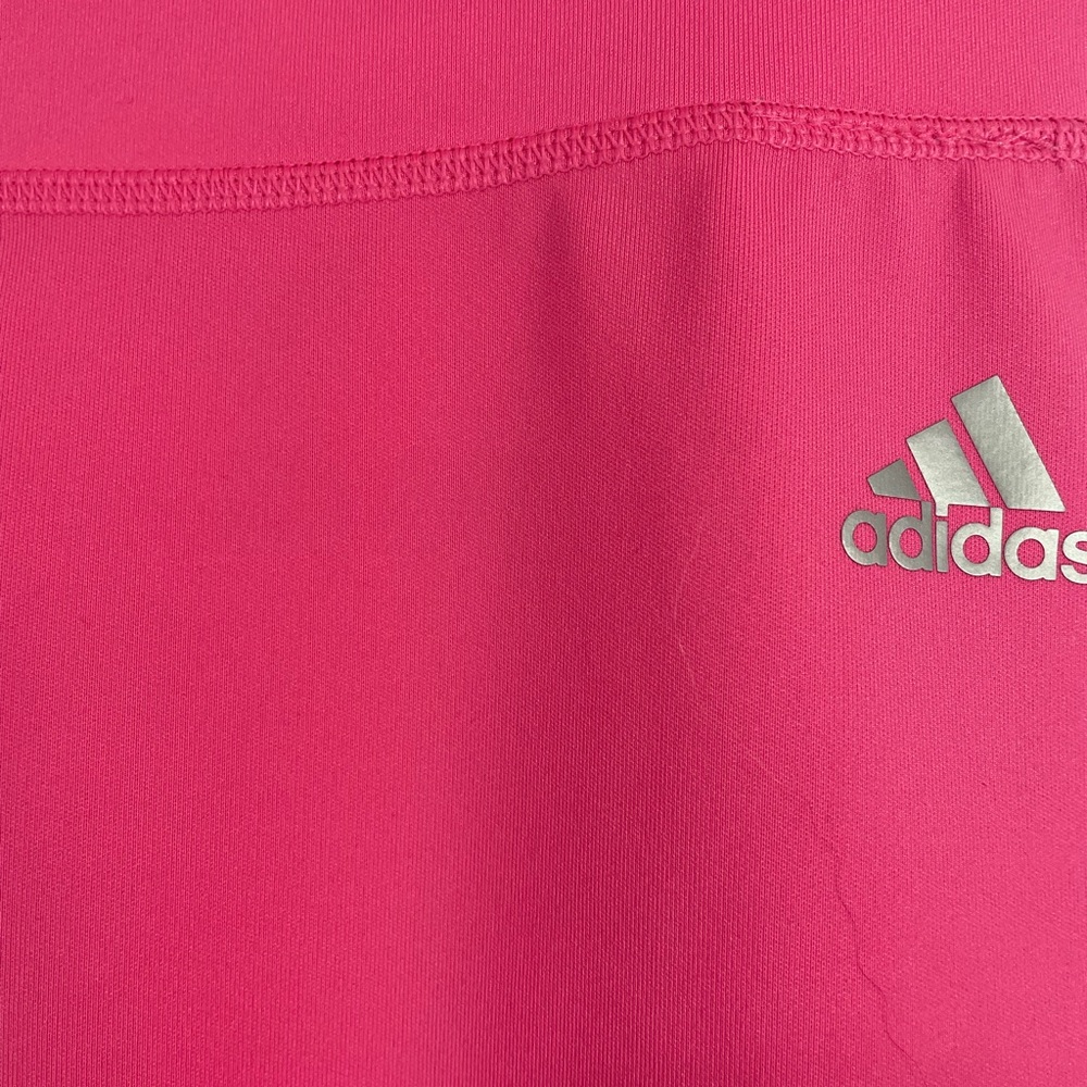 Adidas Climate Pink Leggings, Small, work out pants, yoga, soft, sleek Womens - Picture 3 of 6